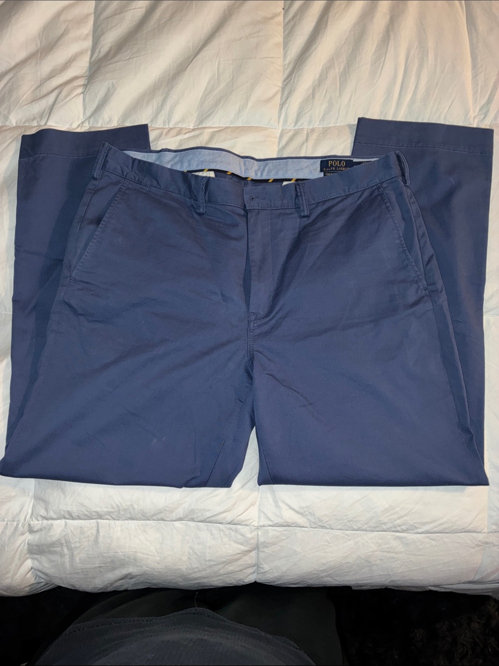Polo by Ralph Lauren Blue Straight Fit Chinos
